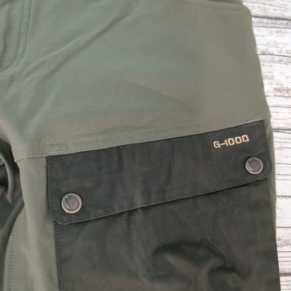 Fjällräven Keb Trousers Green G-1000 Trekking Hiking Pants – Women’s US 12 - Picture 5 of 12